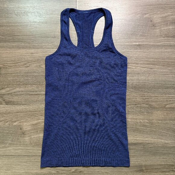 Lululemon Women's Swiftly Tech Racerback Tank - Dark Blue - Picture 2 of 6